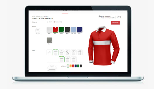 An Innovative Solution for custom Tailors with Shirt and suit Customization Tool to Interact Online Customers